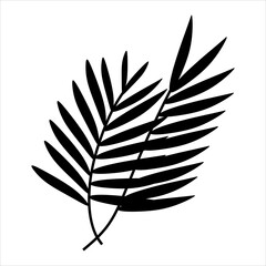 Floral Pattern Brush Vector Element