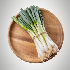 Spring onions or spring onions can be eaten raw or cooked.