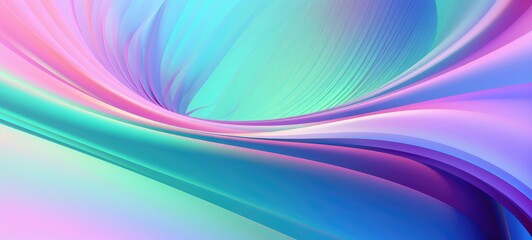 modern curvy waves background with soft green, pink, and blue color background, attractive wallpaper