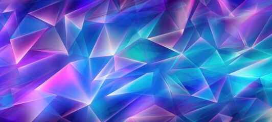 Abstract Background with A Modern Pattern of Geometric Triangles