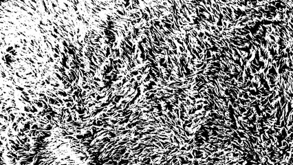 3-29. Natural Fur, Grunge Vector Background. Overlay Texture. Abstract Halftone Vector Illustration - Vector Image