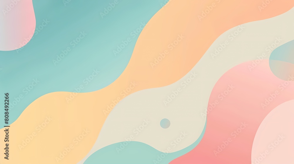 Poster flat abstract background with a lot of colors
