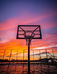 Sunset Basketball Court