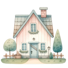 Cute Farm Animals Watercolor Clipart, Farm Friends, Farmer, farmland, Little Farmer Clipart