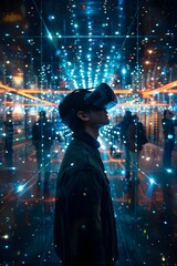 Embracing the Virtual Frontier: A Deep Dive into a 3D Tech Hub's Immersive Realm