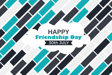 Happy Friendship Day 30 July Abstract Background for Your Graphic Resource