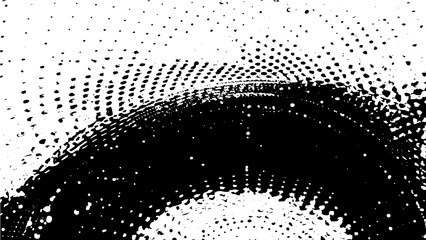 Abstract monochrome grunge background grungy vintage effect with halftone. Black and white vintage pattern. grunge texture. 