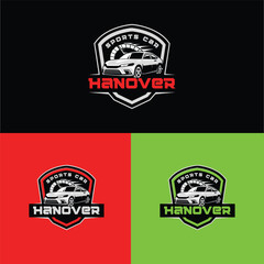 Vector car logo illustration template vector design