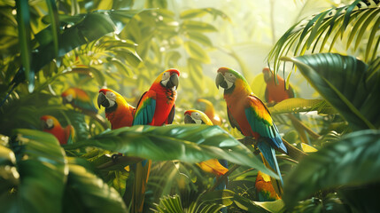 Rainbow Parrot Retreat