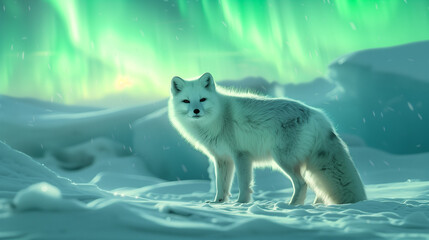  Snowy Arctic Fox Realm
