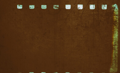 Copy space vintage Film strip background texture, perfect for background, design, cover, web. Dusty...