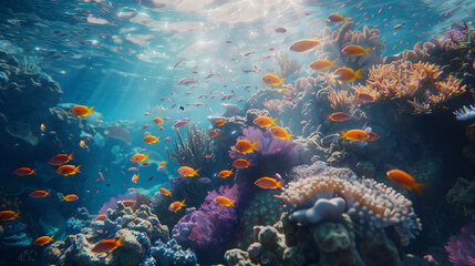 Underwater Coral Sanctuary