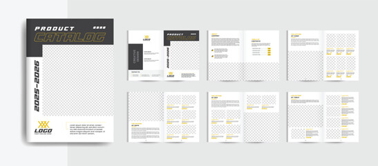 Vector Company Product Catalog Design