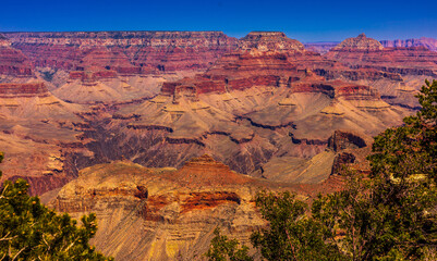 View of Grand Canyon South Rim, Grand Canyon National Park - Arizona - USA
