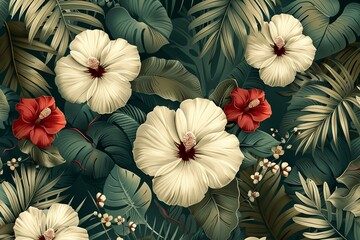 Realistic Botanical Illustrations: Elegant and Sophisticated Plant Textures