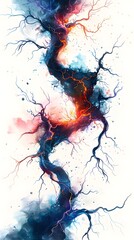 Explosive Bioelectrical Phenomenon - Powerful and Captivating Visuals of the Connection Between Electricity and the Nervous System