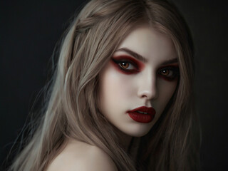 Fototapeta premium red vampire
