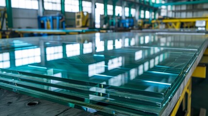 Glass Factory produces a variety of transparent glass thicknesses.