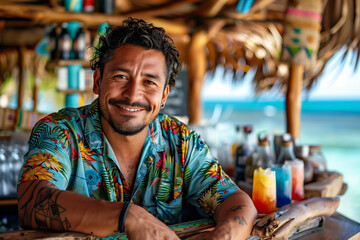 Tropical Elegance: Polynesian Vibes at Tulum Beach Club