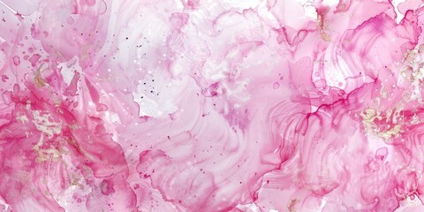 A pink and gold background with a pink and gold swirl. The swirls add a sense of movement and depth to the image, making it visually interesting and dynamic