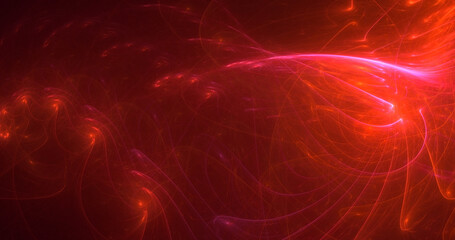 3D manual rendering abstract fantasy light fractal background. Its not AI Generatd illustration.