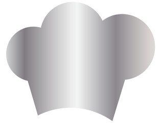 silver chef hat png transparent background