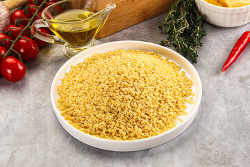 Italian cuisine - dry stelline pasta