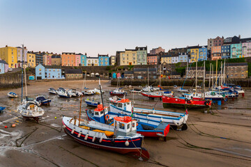 Tenby on a clear day
