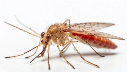 Fototapeta na wymiar mosquito isolated on white
