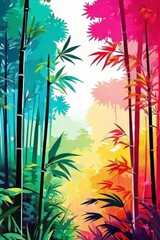 a Bamboo leaves are the foliage of the bamboo plant,