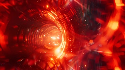 Obraz premium Oscillating loops with pop art, speculative modeling and bright concentric circles twisting with neon glow mesmerizing and variating patterns