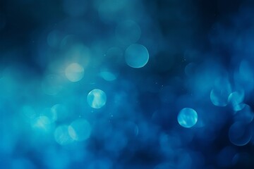Magic abstract blurred blue background.