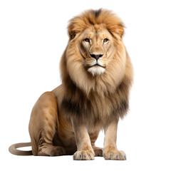 This lion is the king of the jungle. It is strong, powerful, and fearless. It is a symbol of courage and strength.