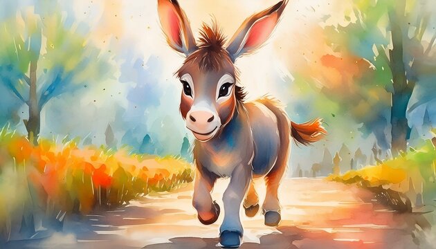 「Cartoon Donkey」の写真素材 | 66,379件の無料イラスト画像 | Adobe Stock