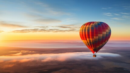 Fototapeta premium Colorful balloons. Hot Air Balloon Flight
