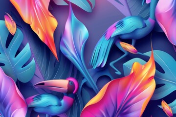 colorful flower background