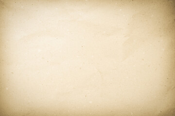 Old paper vintage texture surface for background. Recycle pale brown paper crumpled texture, Cream...