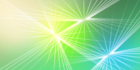 abstract blur white speed and laser on blur gradient green background, object, decor, banner, template, fashion, technology, copy space