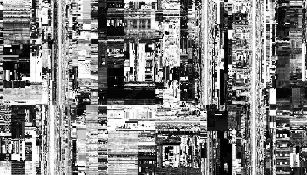 Poster abstract glitch overlay with a transparent background. png overlay background