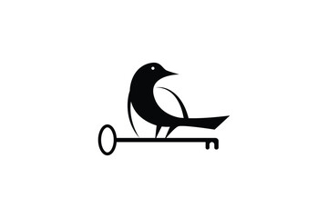 bird with key logo