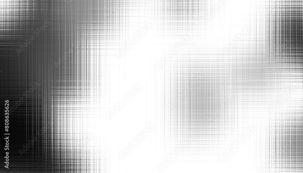 Fototapete Modern abstract overlay transparent background texture with layers of black and gray transparent material in grunge lines in random geometric