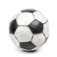 Soccer ball isolated on white background 