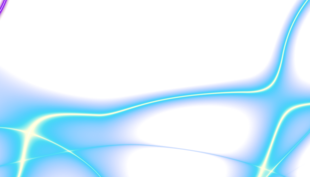 Energy lines with transparent gradient background. Elegant rainbow colours wavy line on Transparent png overlay background