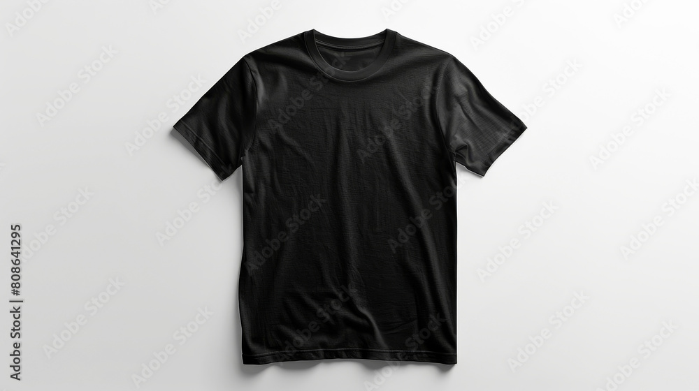 Poster Classic Style Black T-Shirt Displayed on White
