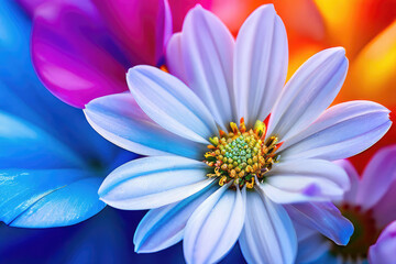 Fototapeta premium Beautiful floral background. Flowers close up.