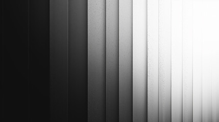 A black and white photo of a wall with white stripes