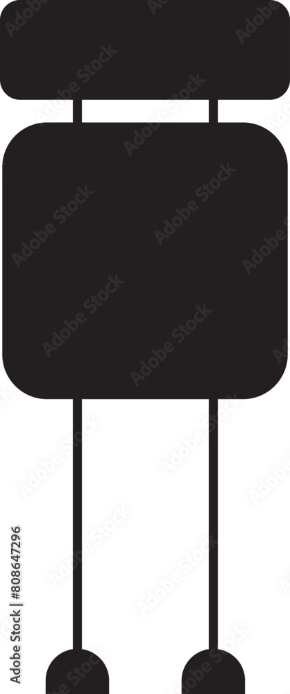 Poster road traffic sign fill icon. direction arrow, information board. blank board with place for text. da