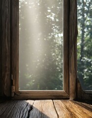 Soft Light Window Shadows: Transparent Background Overlay