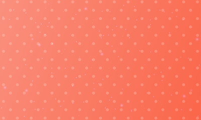 Design red polka dot with bokeh background