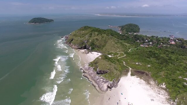 Encantadas Beach and Boia Beach - Ilha do Mel - Paranagu&aacute;, Paran&aacute;, Brazil